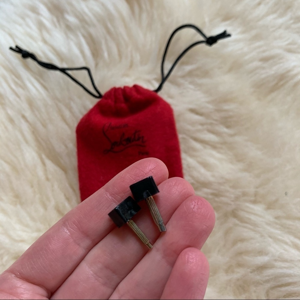 Christian Louboutin Replacement Heel caps Tips - Picture 4 of 6